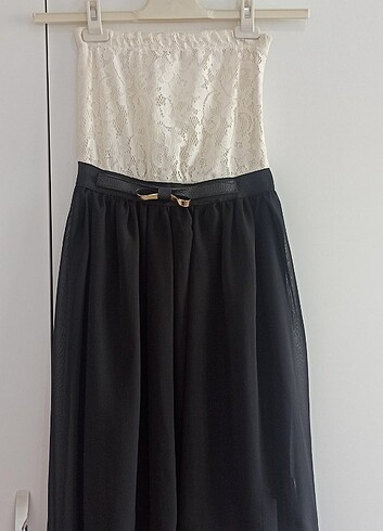 Straplez Elbise - Görsel 3