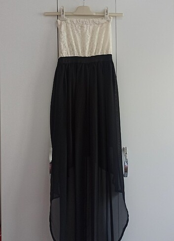 Straplez Elbise - Görsel 2