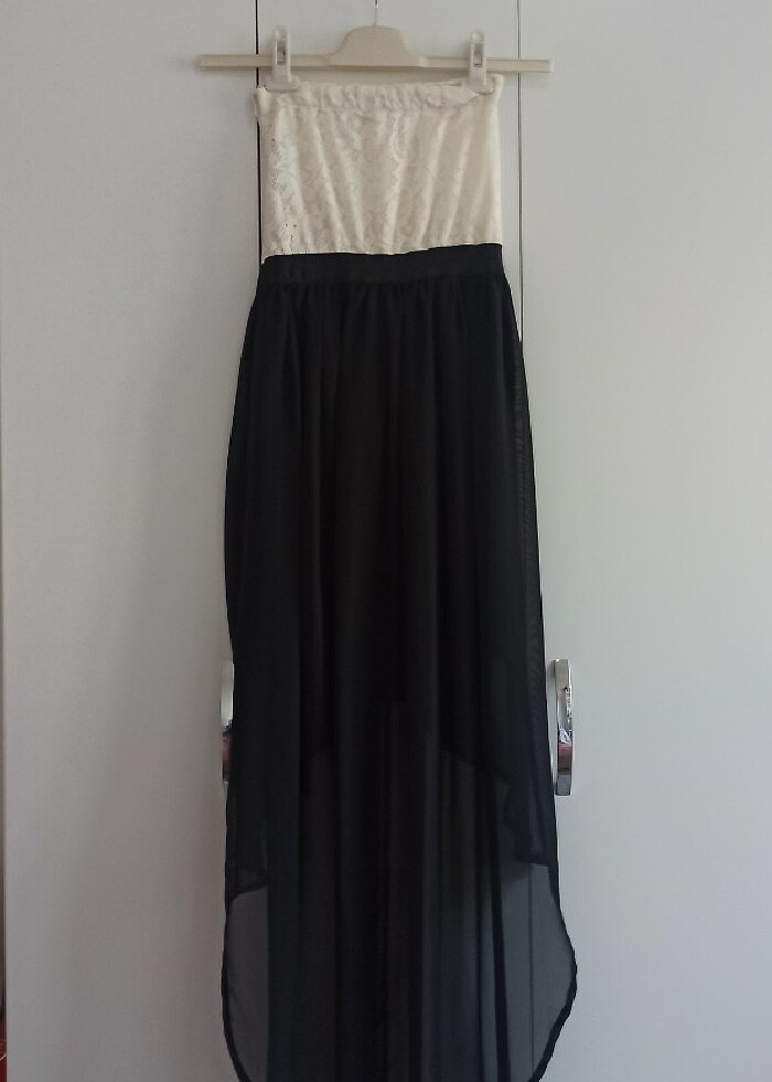 Straplez Elbise  - Görsel 2