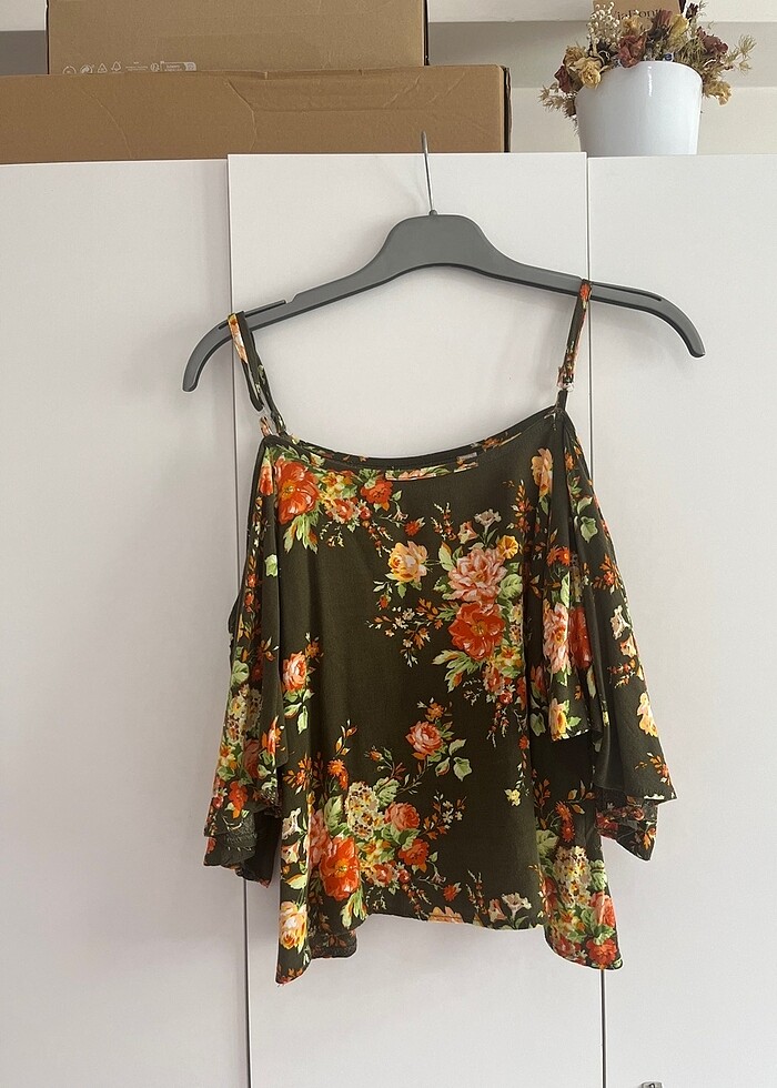 Çiçekli Bluz - Görsel 2