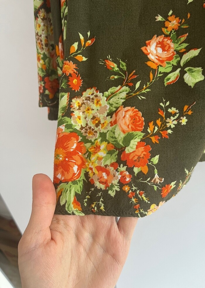 Çiçekli Bluz - Görsel 4