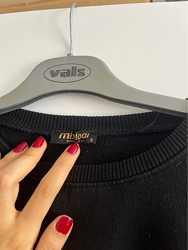 Siyah Sweatshirt - Görsel 4