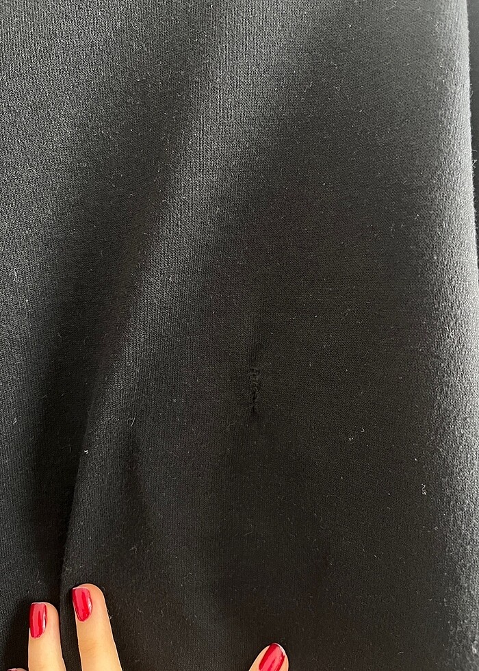 Siyah Sweatshirt - Görsel 5