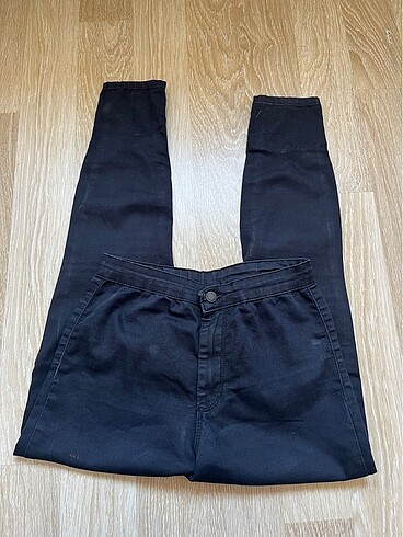 Siyah Skinny Jean Kot Pantolon - Görsel 5