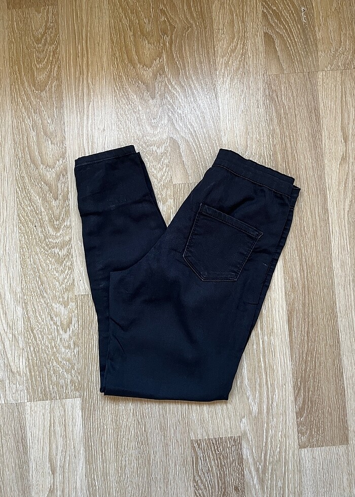 Siyah Skinny Jean Kot Pantolon - Görsel 2