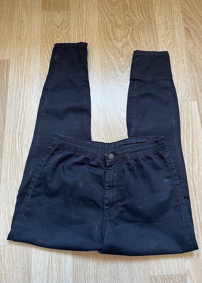 Siyah Skinny Jean Kot Pantolon - Görsel 5