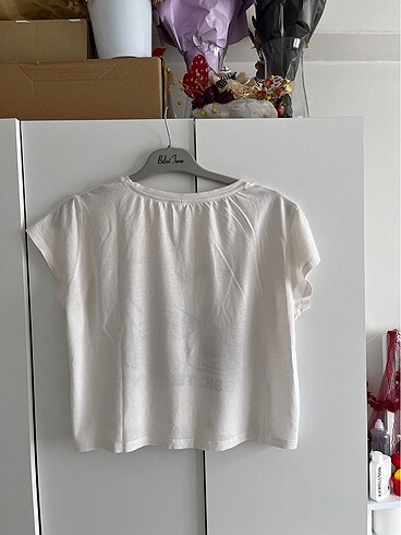 Crop Oversize Tişört - Görsel 2