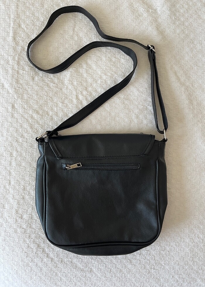 Siyah Omuz Çantası - Görsel 2