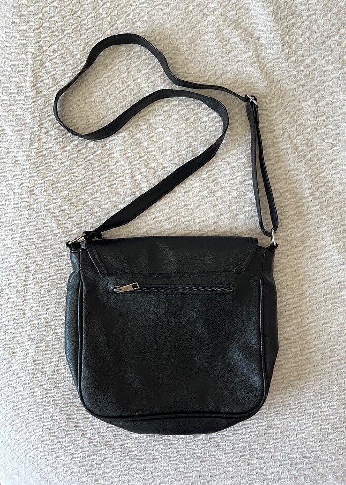 Siyah Omuz Çantası - Görsel 3