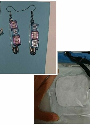 Su geçirmez kılıf ve küpe