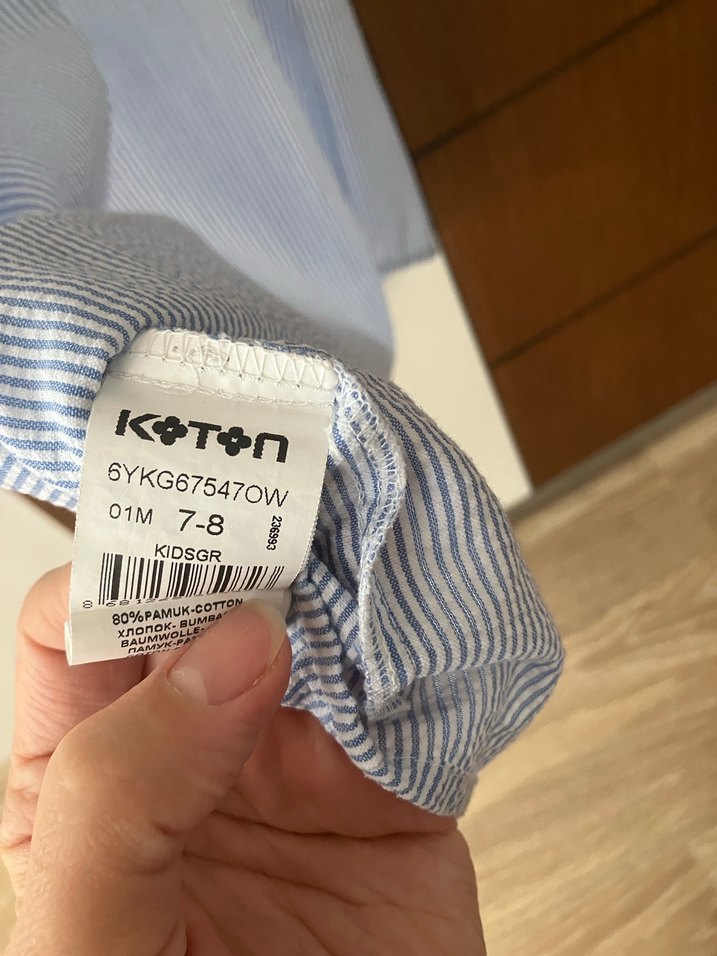 Kolsuz Dantel Detaylı Nakışlı Kız Bluzu - Görsel 4