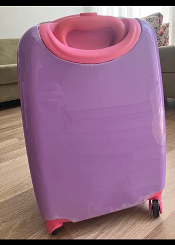 Mor Kız Çocuk Bavul - Görsel 4