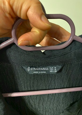 Kemerli Siyah kısa elbise uzun kollu - Görsel 7