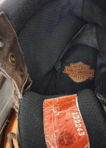 44 Beden camel Renk Harley Davidson Erkek Bot