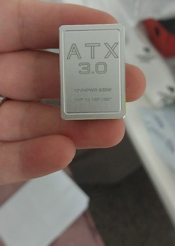 Siyah Bilgisayar Bileşeni Adaptörü - Görsel 3