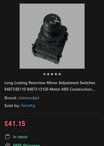 dikiz aynası ayar düğmesi - Görsel 3