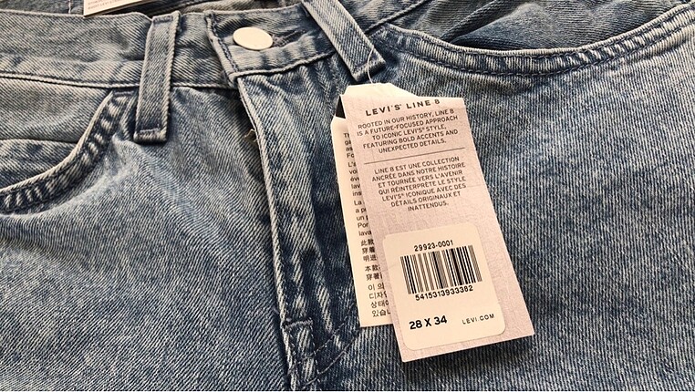 Erkek Levis Jean