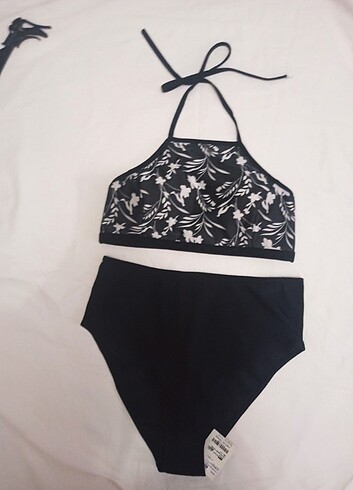 40 beden yüksek bel kaplı bikini
