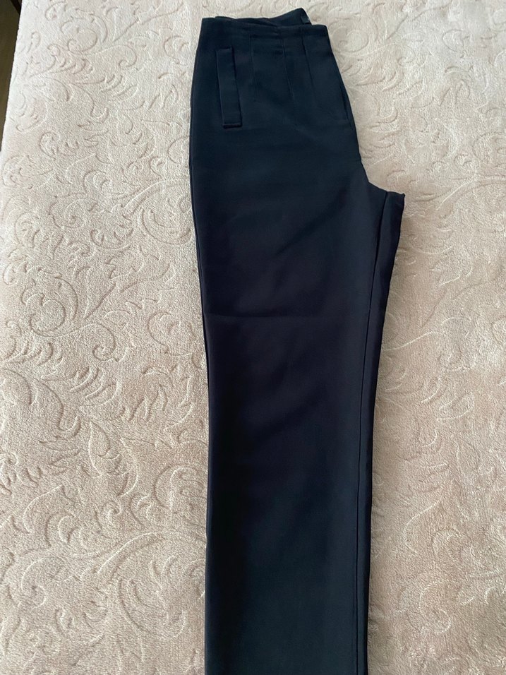 Kadın Siyah Kumaş Pantolon - Görsel 5