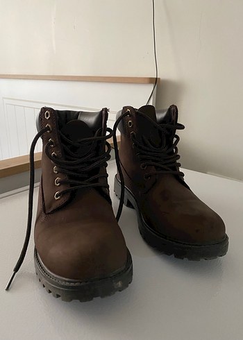 Kahverengi Deri Kadın Bot LUMBERJACK RİVER UP - Görsel 2