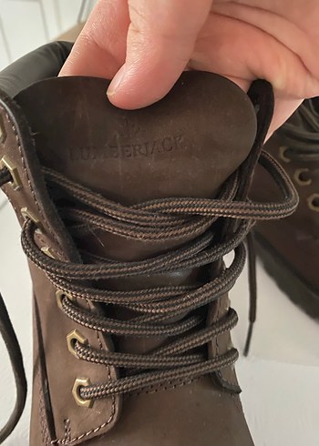 Kahverengi Deri Kadın Bot LUMBERJACK RİVER UP - Görsel 4