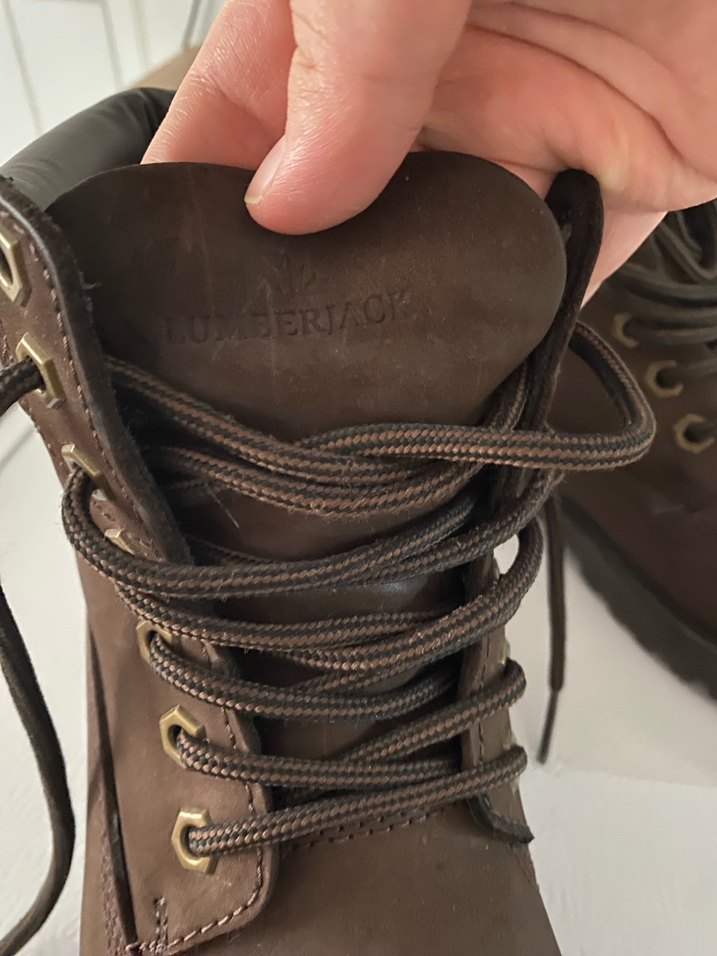 Kahverengi Deri Kadın Bot LUMBERJACK RİVER UP - Görsel 4