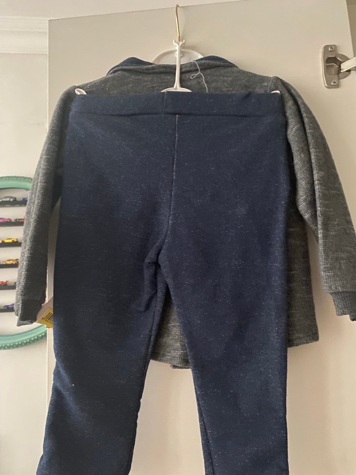 Gri Denim Bebek Erkek Takım - Görsel 2