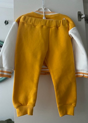 Sarı Baskılı Erkek Çocuk Ceket - Görsel 2