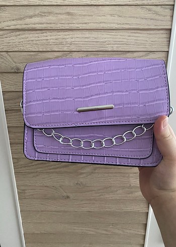 Pembe Süet Tokalı Kadın Cüzdanı - Görsel 3