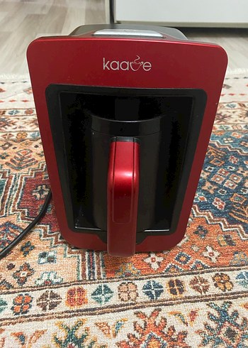 Kırmızı Siyah Kahve Makinesi - Görsel 2
