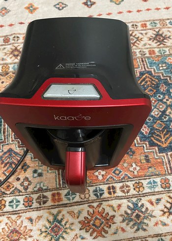 Kırmızı Siyah Kahve Makinesi - Görsel 3