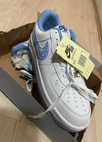 43 Beden mavi Renk Nike Air force ayakkabı