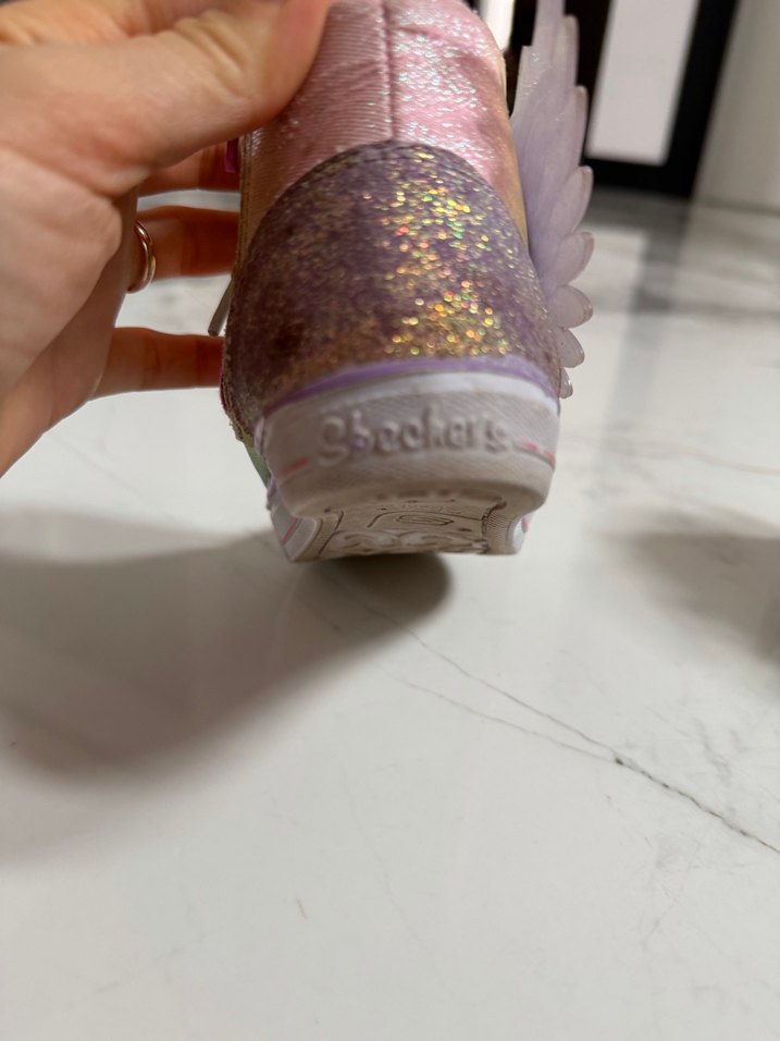 Skechers twi kelebekli ışıklı ayakkabı - Görsel 4