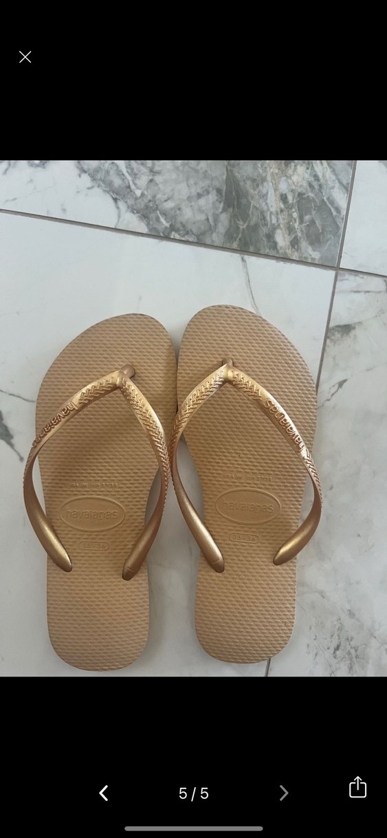 Havaianas Slim Altın Sarısı Terlik - Görsel 5