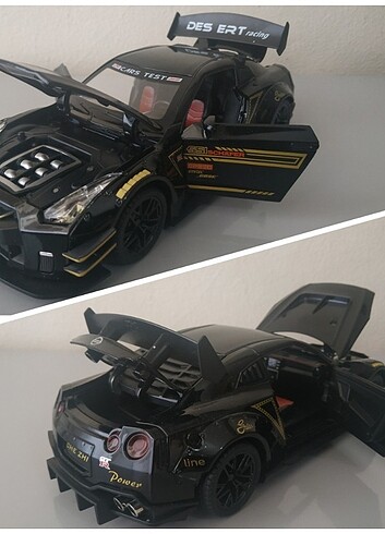 1:22 Ölçek Nissan R35 GTR 