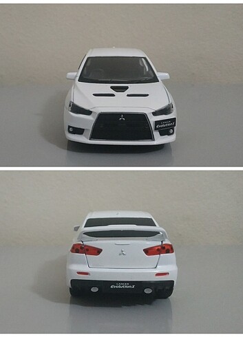  1:32 Ölçek Mitsubishi Lancer Evo - Beyaz