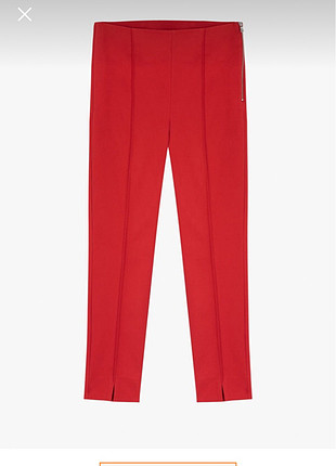 Kırmızı klasik pantolon