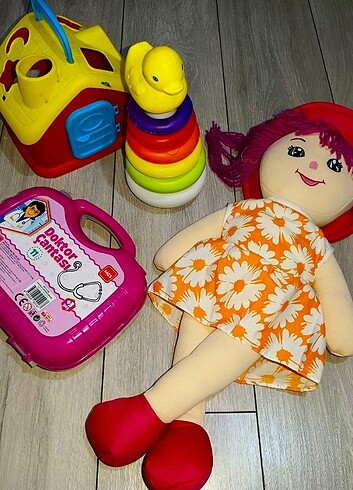 Toplu oyuncak 4 parca