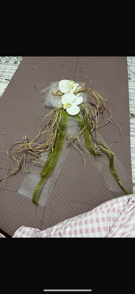 6li Takım Gelin Arabası Süsü Orkide - Görsel 3