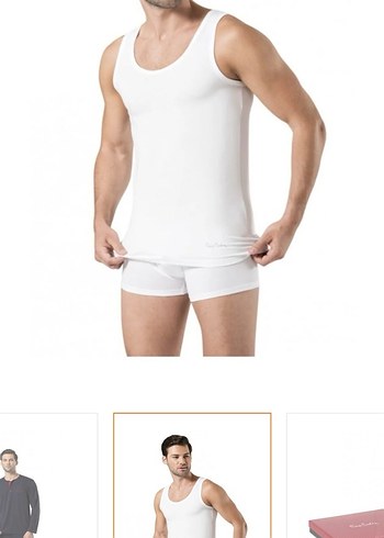 Pierre Cardin Erkek Lacivert Damat Pijama Takımı M beden - Görsel 2