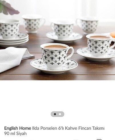 Englısh Home fincan takımı