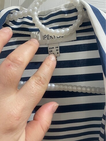 38 Beden lacivert Renk İpekyol gömlek