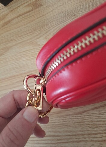 Beden kırmızı Renk Gucci kırmızı askılı çanta