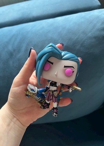 Arcane jinx funko pop figür - Görsel 2