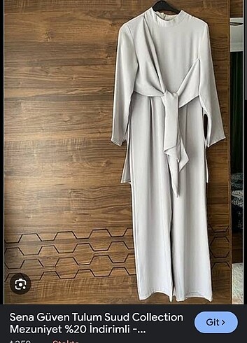 Sena güven ekru tulum