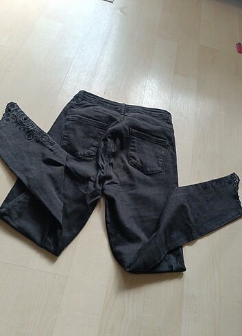 xl Beden Koton Jean kot pantolon