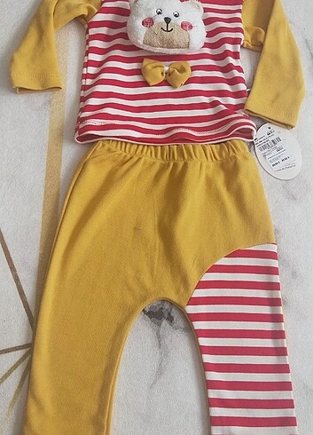 3 Ay Beden çeşitli Renk 2li takim
