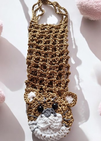 Örgü Su Şişesi kılıfı - Görsel 2