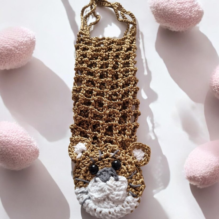 Örgü Su Şişesi kılıfı - Görsel 2