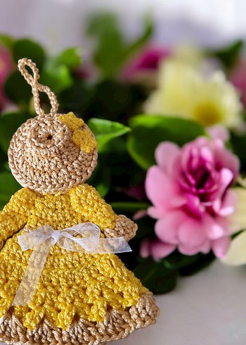 Amigurumi örgü Anahtarlık Çanta Charmı - Görsel 3